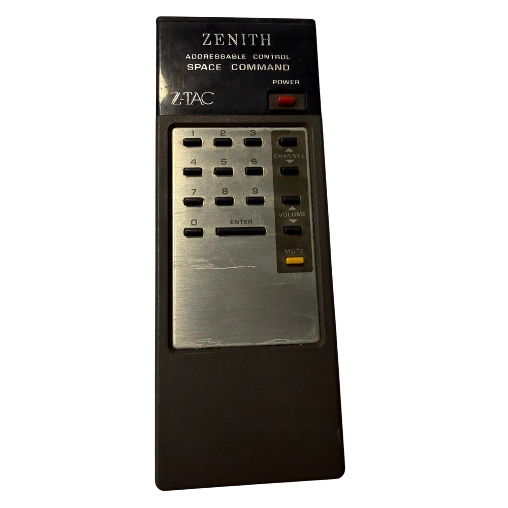 Vintage Zenith Space Command Z-TAC Addressable TV Remote Control Clicker